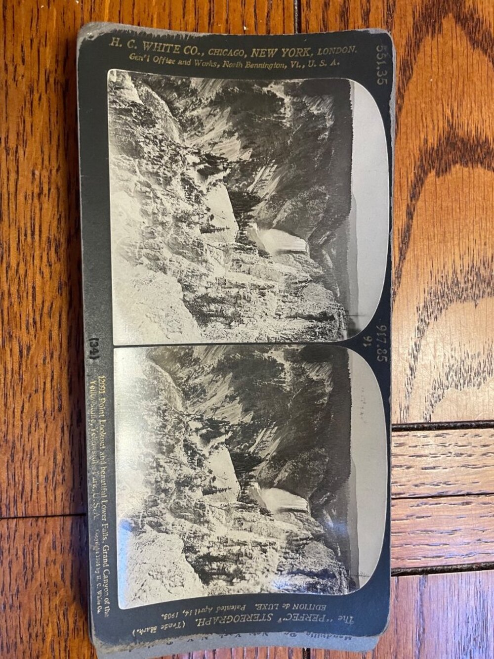 Antique Stereoscope Cards Featuring Scenic Views Of Early 1900s Lot Of 5